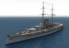 CK78-Full Ship-Ocean Scene-Port Side